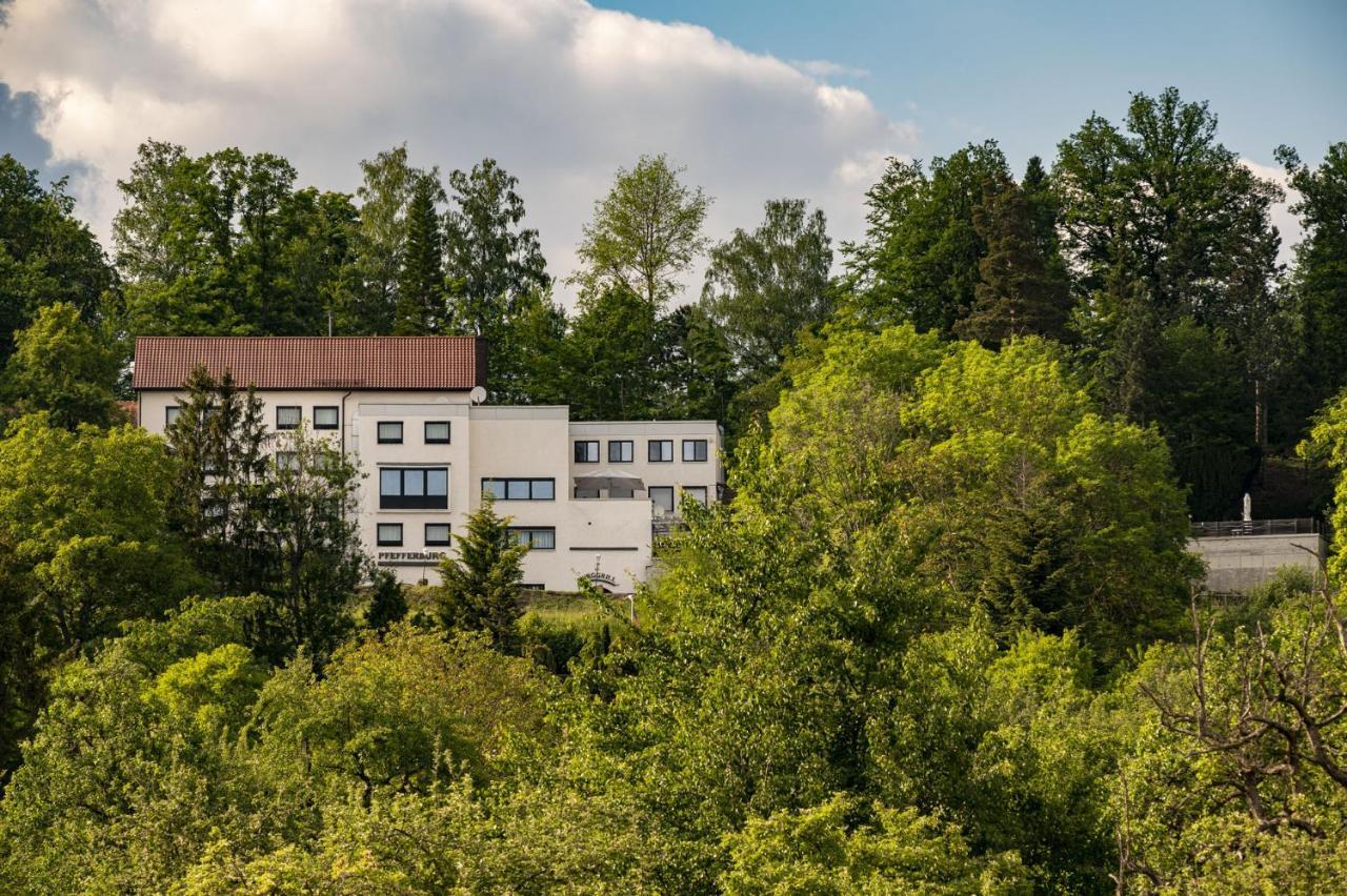 Hotel Pfefferburg Schönaich Buitenkant foto